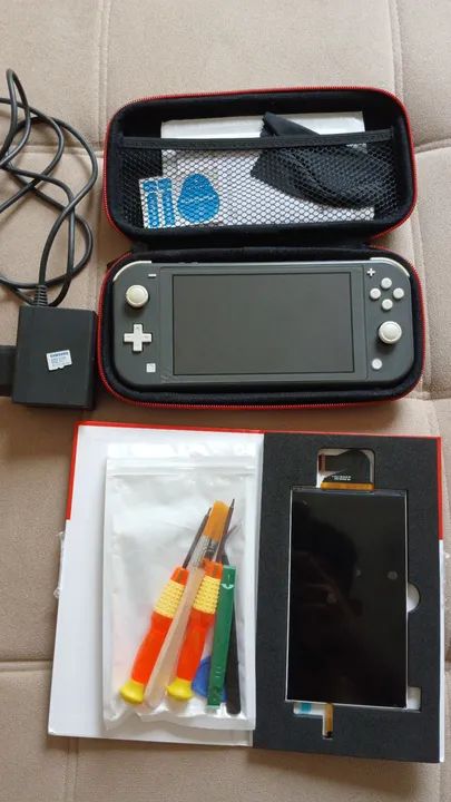 Nintendo Switch Lite Desbloqueado 512Gb - Troco