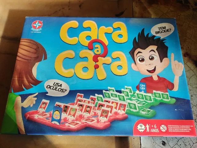 Cara a Cara Brinquedo Completo da Estrela 