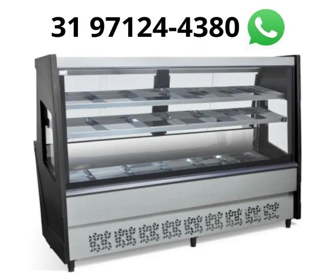 Balção de Açougue Avícola Preto 2m Polar