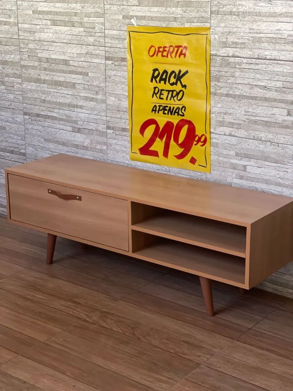 Rack Retro para TV - Novo!