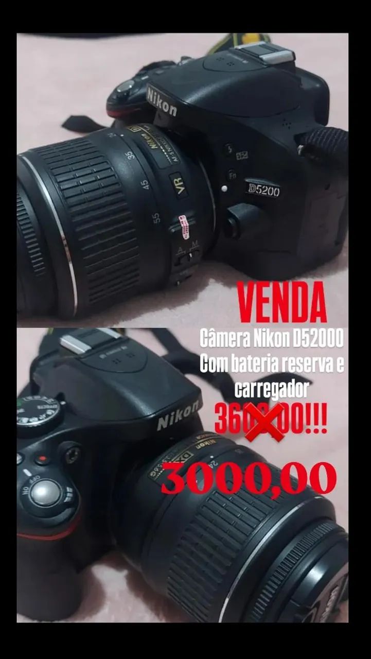 CAMERA NIKON D5200064290274702210121