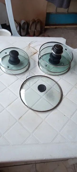 Jogo de Tampas de Vidro para Panelas - 6 Peças - Foto 2