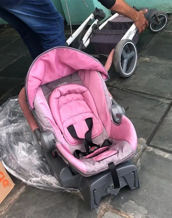 Carrinho de bebê kiddo completo  - Foto 3