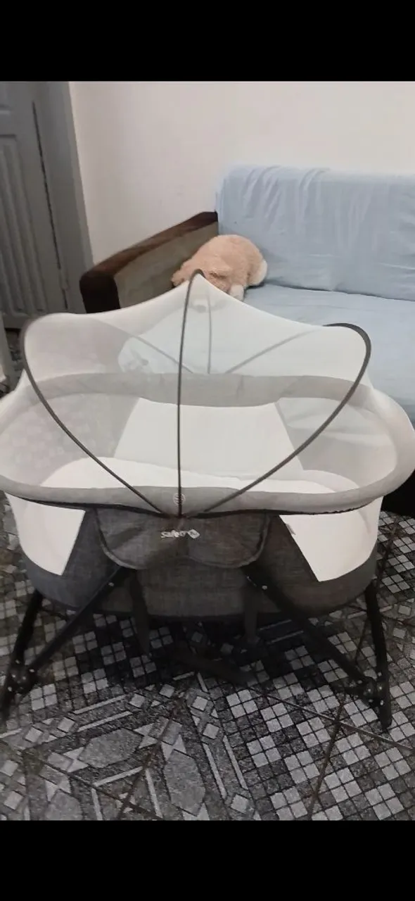 Berço com Mosquiteiro para Bebê