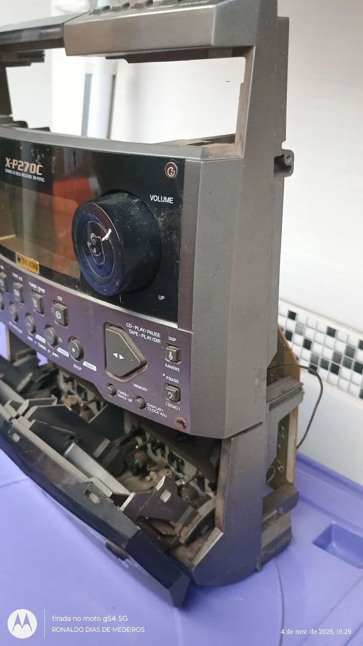 Painel frontal som Pioneer x-p270c  - Foto 3