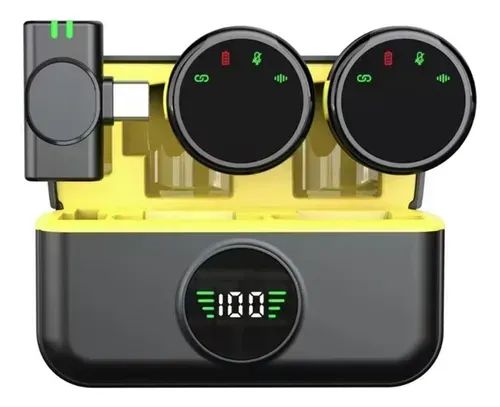 Microfone de Lapela Sem Fio  ? Profissional, Compacto e com Alta Qualidade de Áudio | Comp - Foto 5