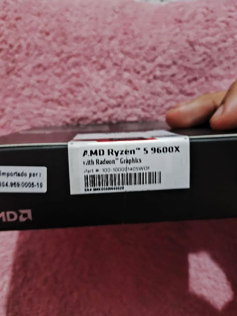 Processador AMD Ryzen 5 9600x Novo Lacrado. 64312423918978124