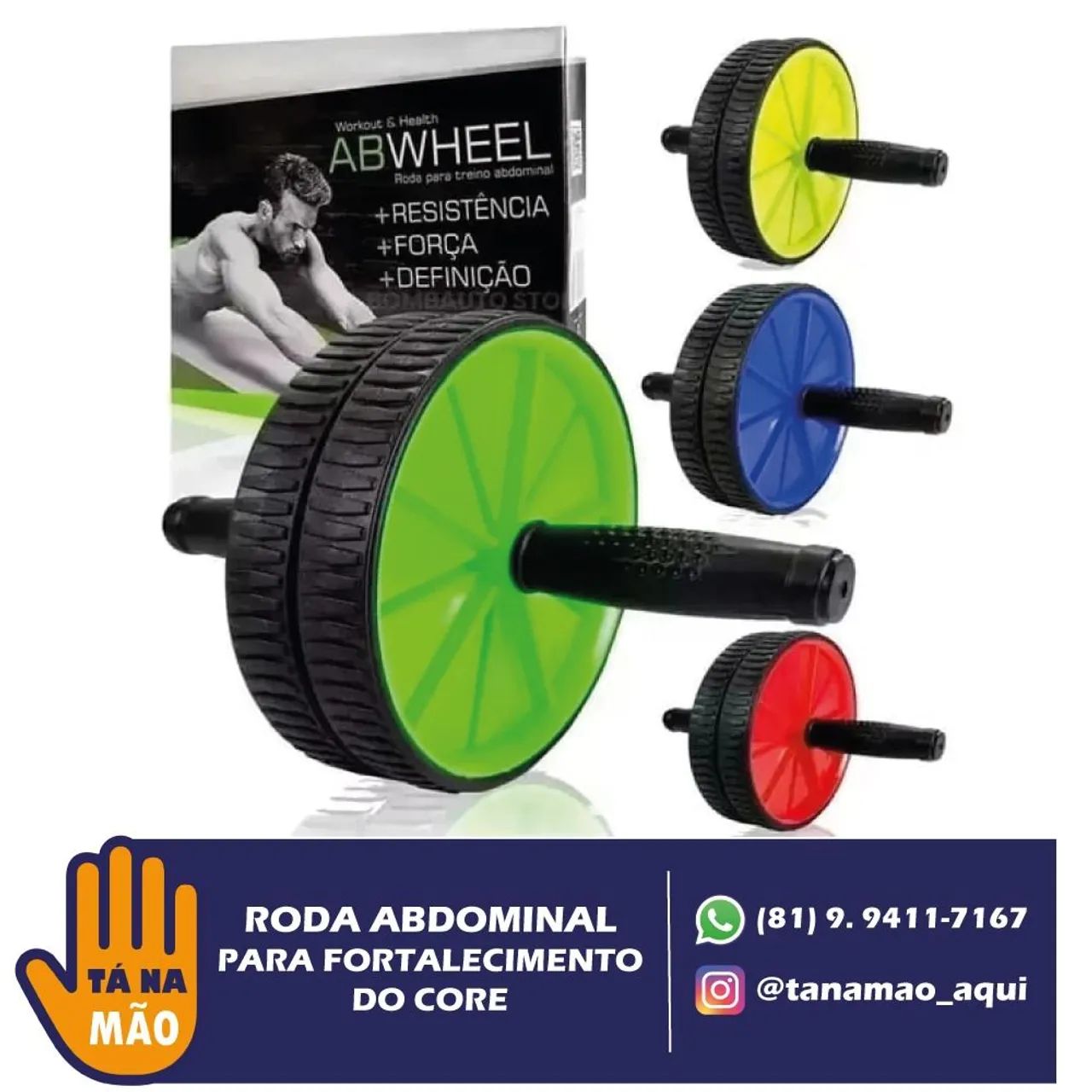 Roda para exercícios Abdominais  - Foto 2