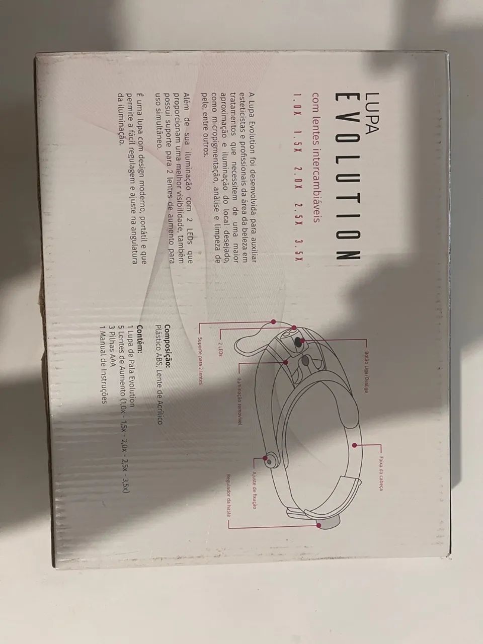 Lupa Evolution - Ideal para esteticista ou podóloga - Foto 2