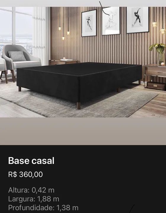 BASE CASAL, PRONTA ENTREGA! 