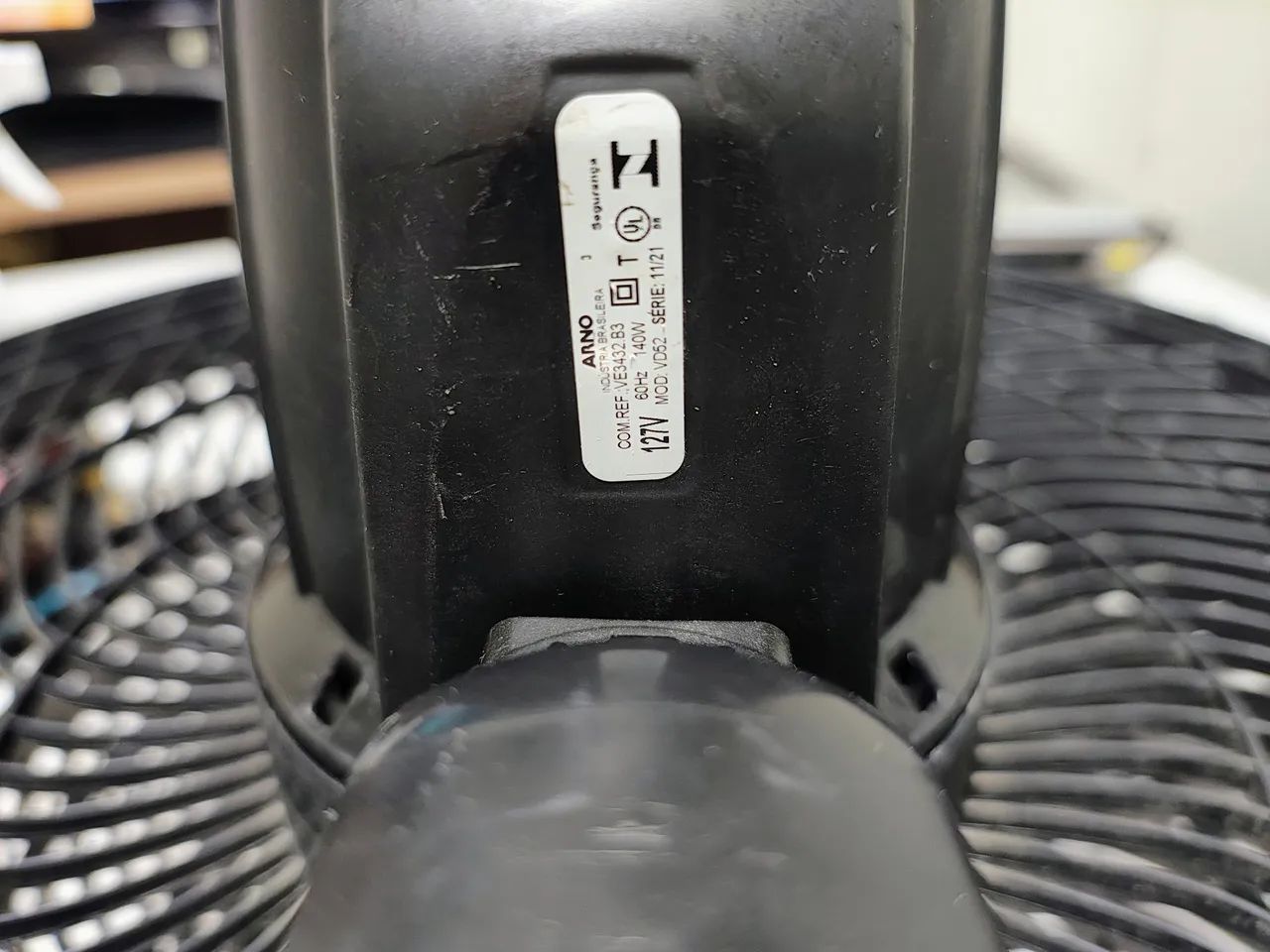 ( LEIA O ANÚNCIO ) Ventilador 50CM Arno Silence Force VD52/VE3432B3 ( RETIRADA DE PEÇAS ). - Foto 3