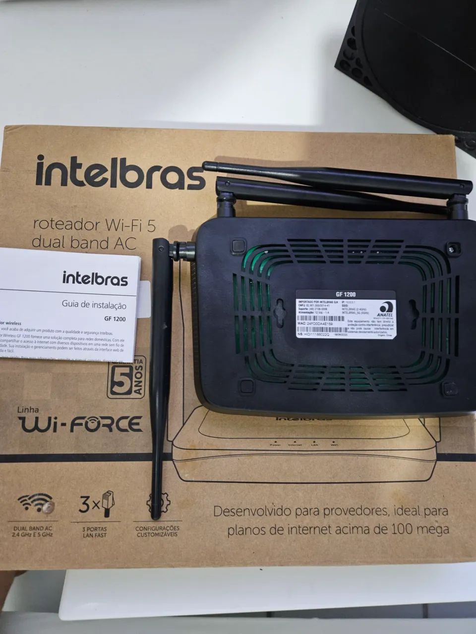 Vende-se roteador intelbras modelo GF1200(usado) - Foto 2