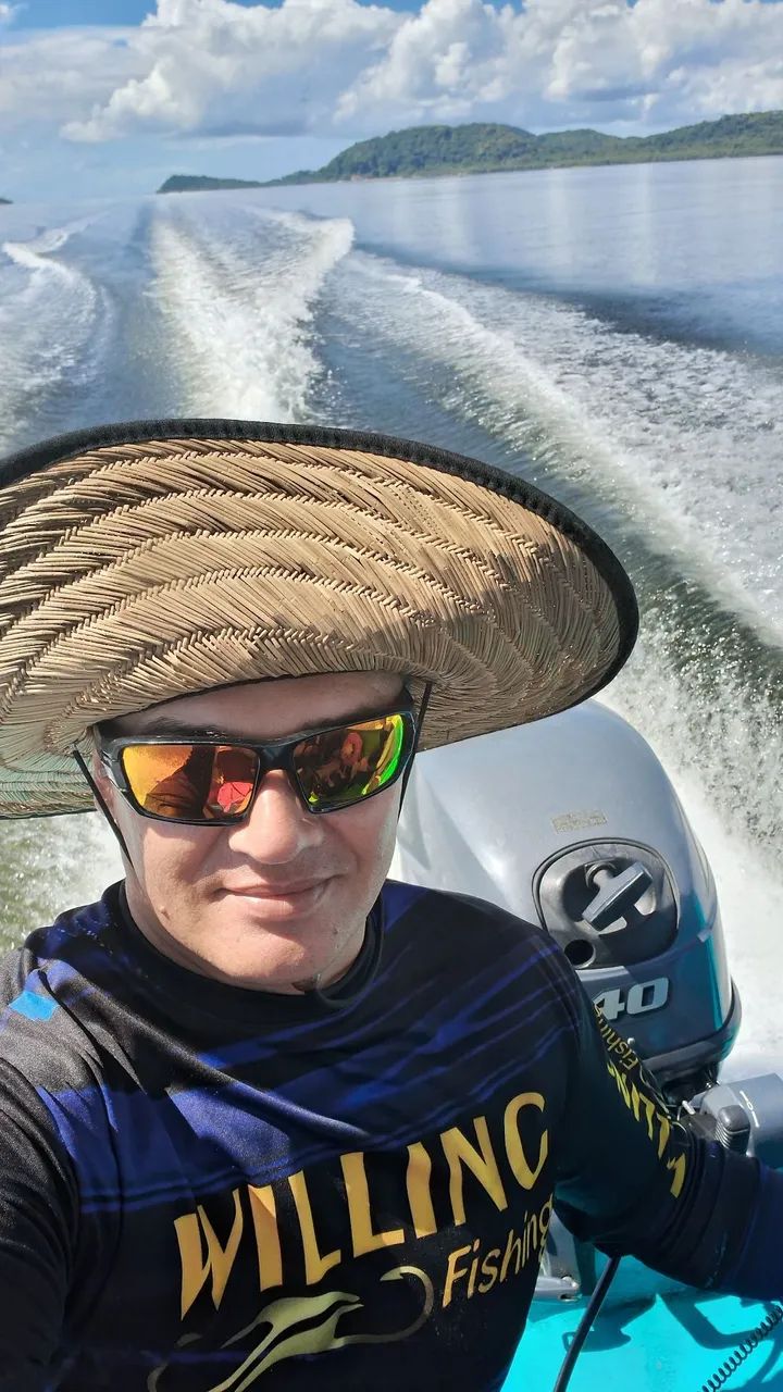 Voadeira fibra borda alta 40hp yamaha  - Foto 13