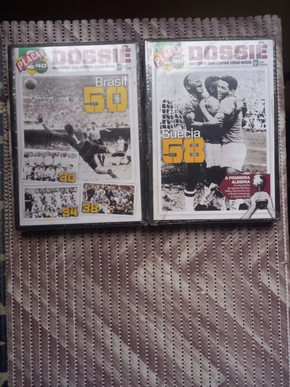 DVD's Histórias das Copa do Mundo