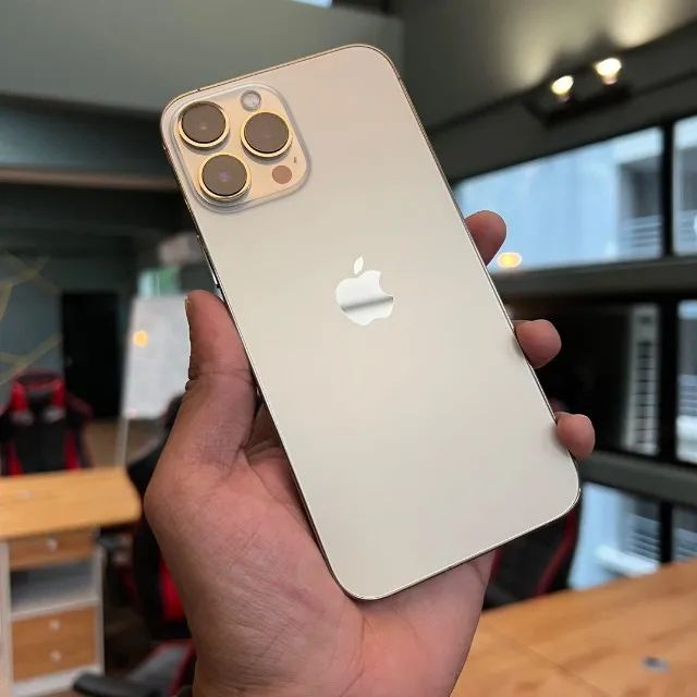 iPhone 13 Pro Max 512gb Dourado || Bateria 88% || loja na Savassi 