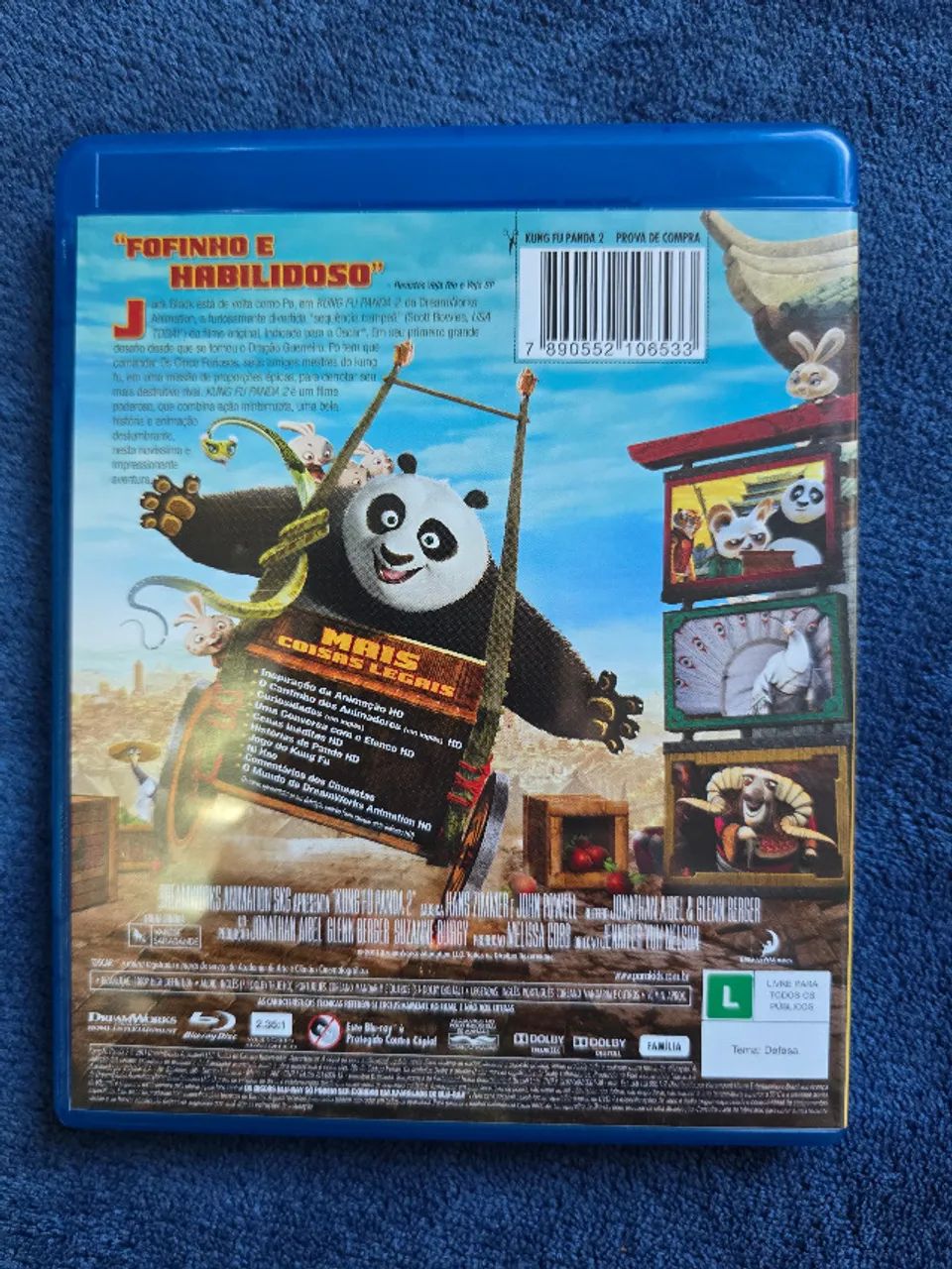 Blu-ray Kung Fu Panda 2 (Original) - Foto 2