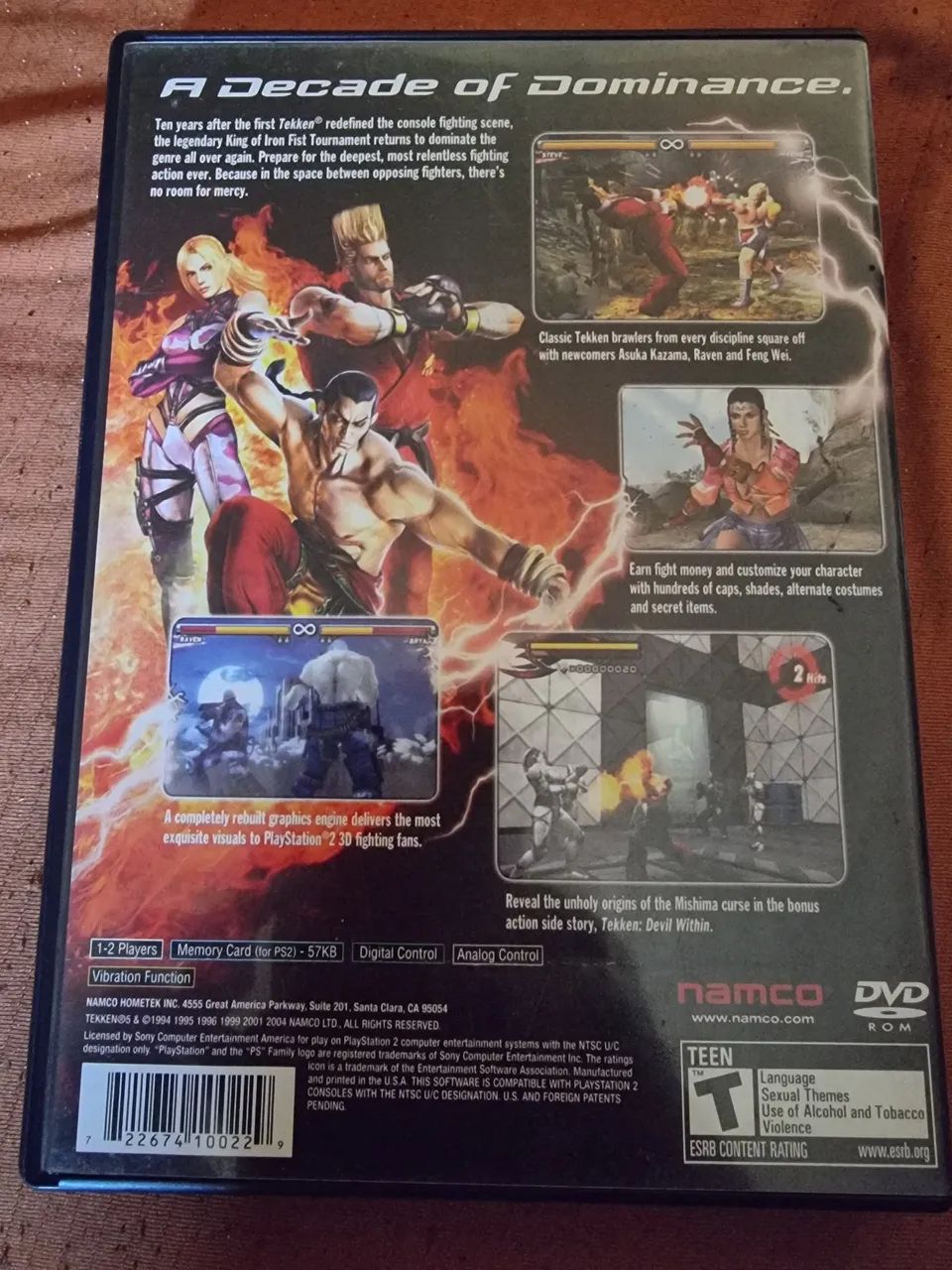 Tekken 5 playstation 2  - Foto 3