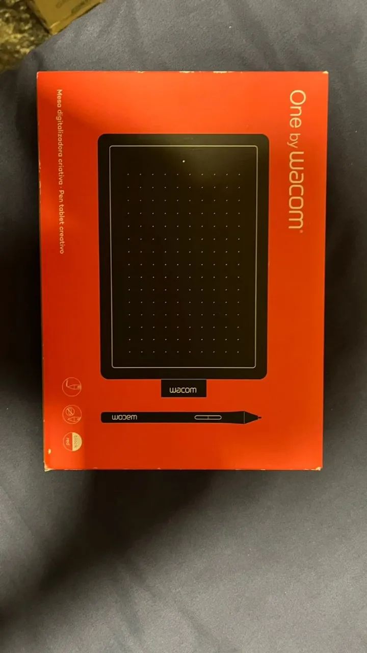 mesa wacom one - praticamente nova na caixa