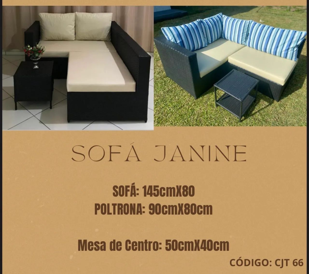 Sofá de Canto Janine - Conforto e Design.