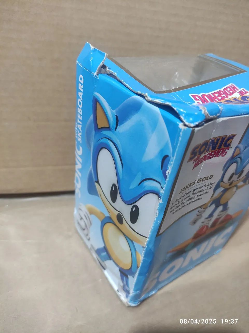 Sonic com Skate jakks pacific Gold  - Foto 4