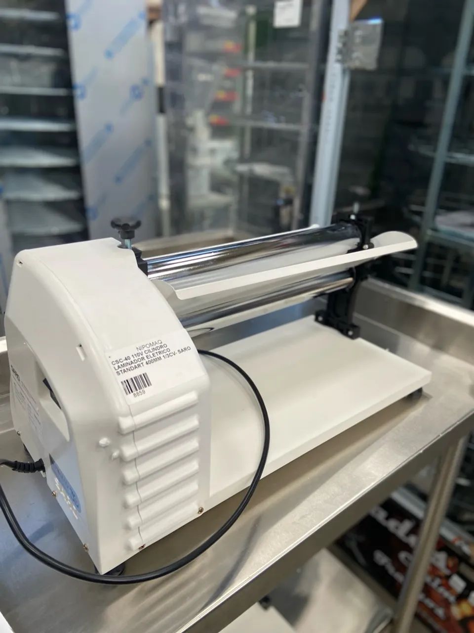 CSC - 40 CILINDRO LAMINADOR ELÉTRICO STANDART 400MM 1/3CV - SARO  - Foto 3