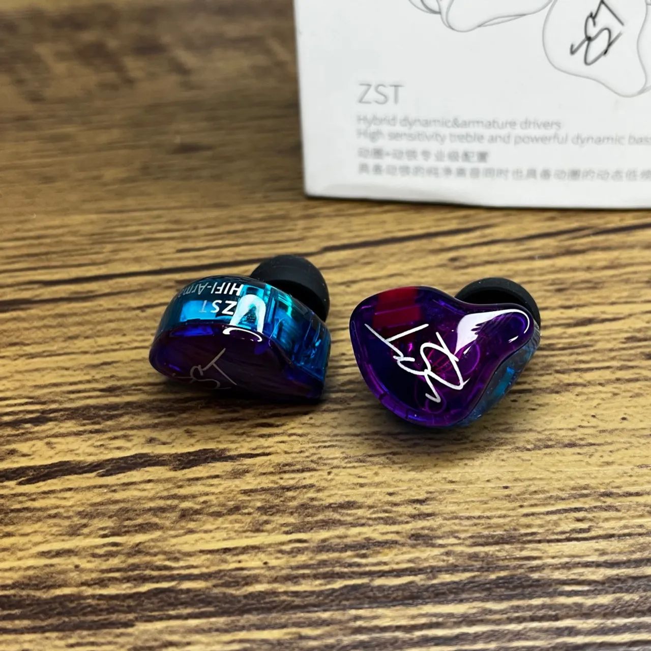 KZ ZST FONE DE OUVIDO INEAR RETORNO DE PALCO