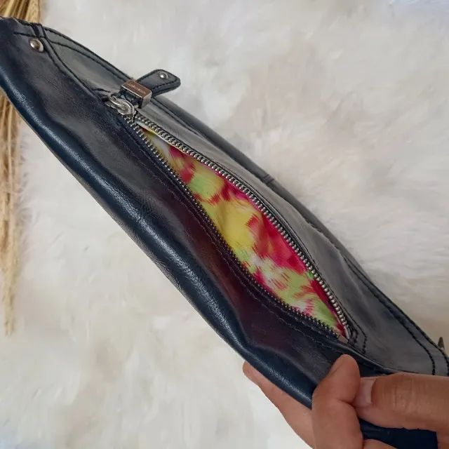 Bolsa clutch couro NINE WEST (Anápolis) - Foto 5