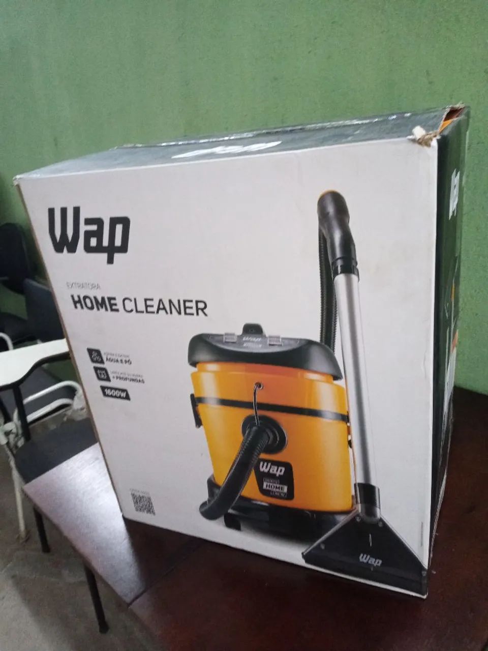 Extratora Home Cleaner Profissional Pó e Água Wap 1600W  - Foto 4