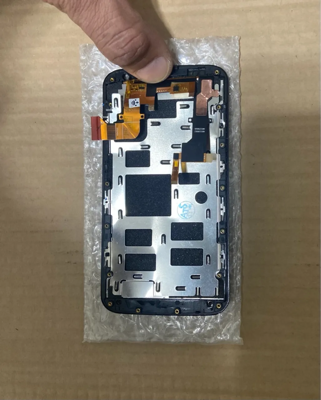 tela display frontal Lcd touch AMOLED original Motorola X2 XT1097/XT1098 com aro preta