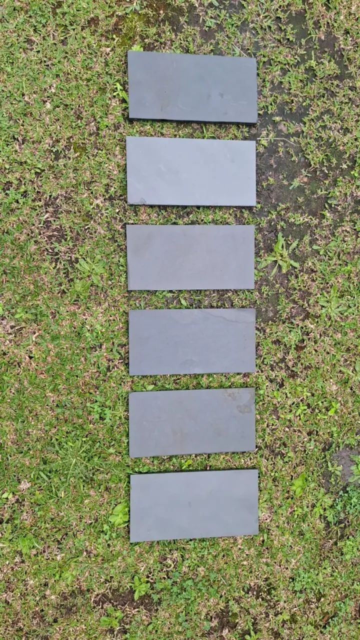 Kit 10 peças Pisante Grama 20X40 cm - Foto 2