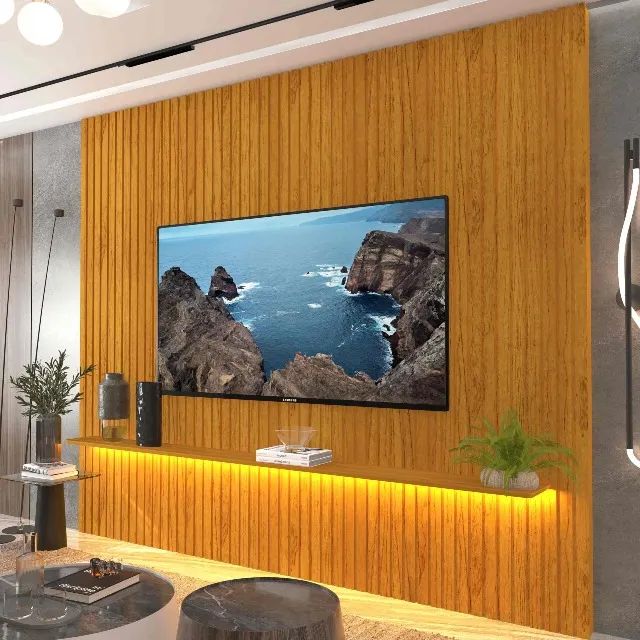 Painel Nobre Ripado 2,30m   Entrega Rápida! Produto Novo!  - Foto 5