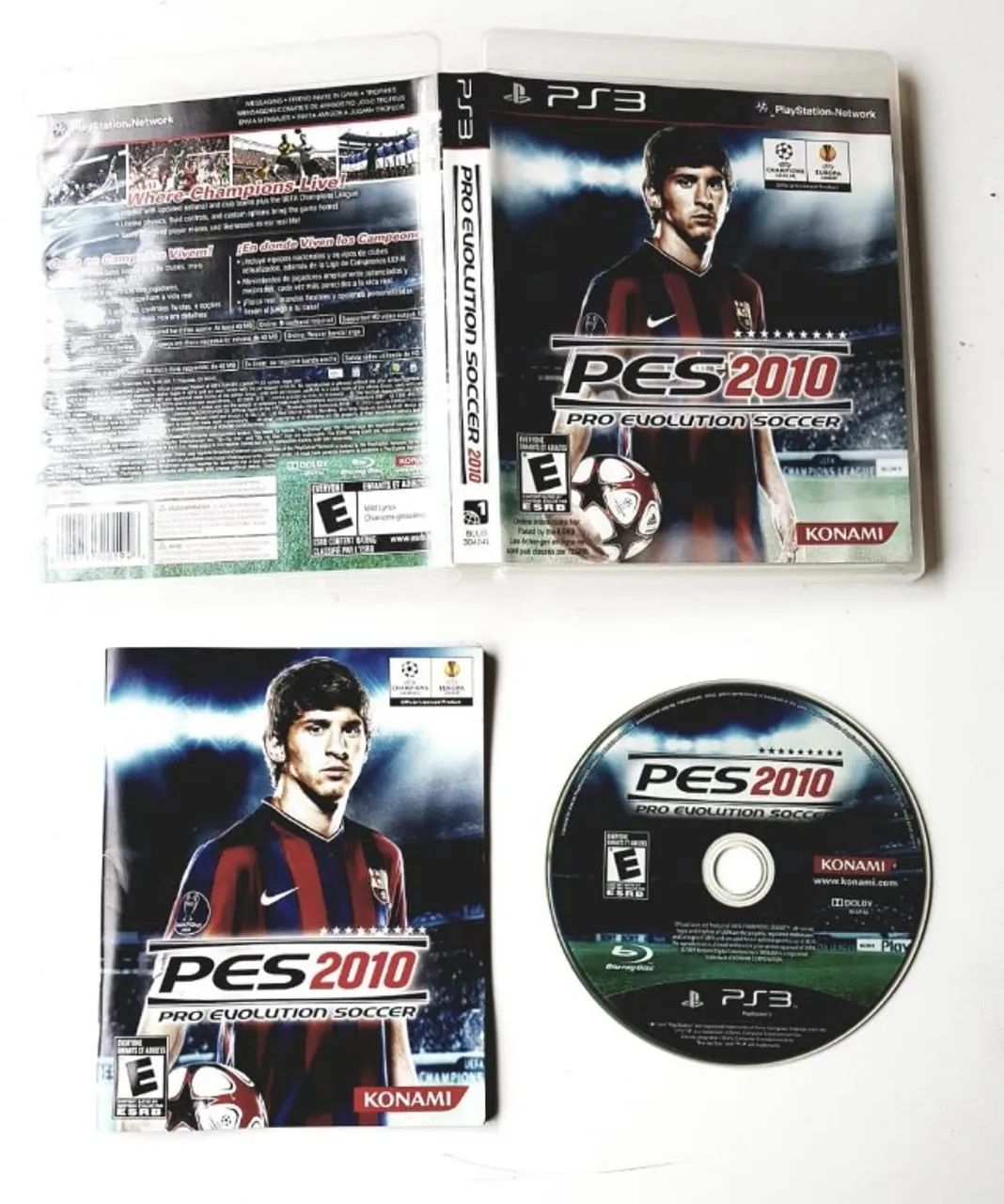 Jogo Original PS3 - PES 2010 (Pro Evolution Soccer) - Mídia Física - Usado - Funcionando  - Foto 4