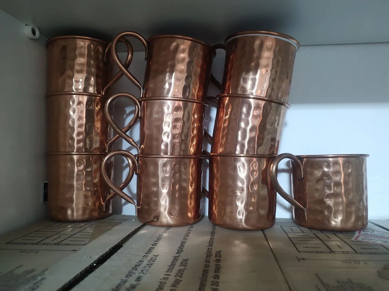Caneca Moscow Mule de Cobre Martelo - Foto 2