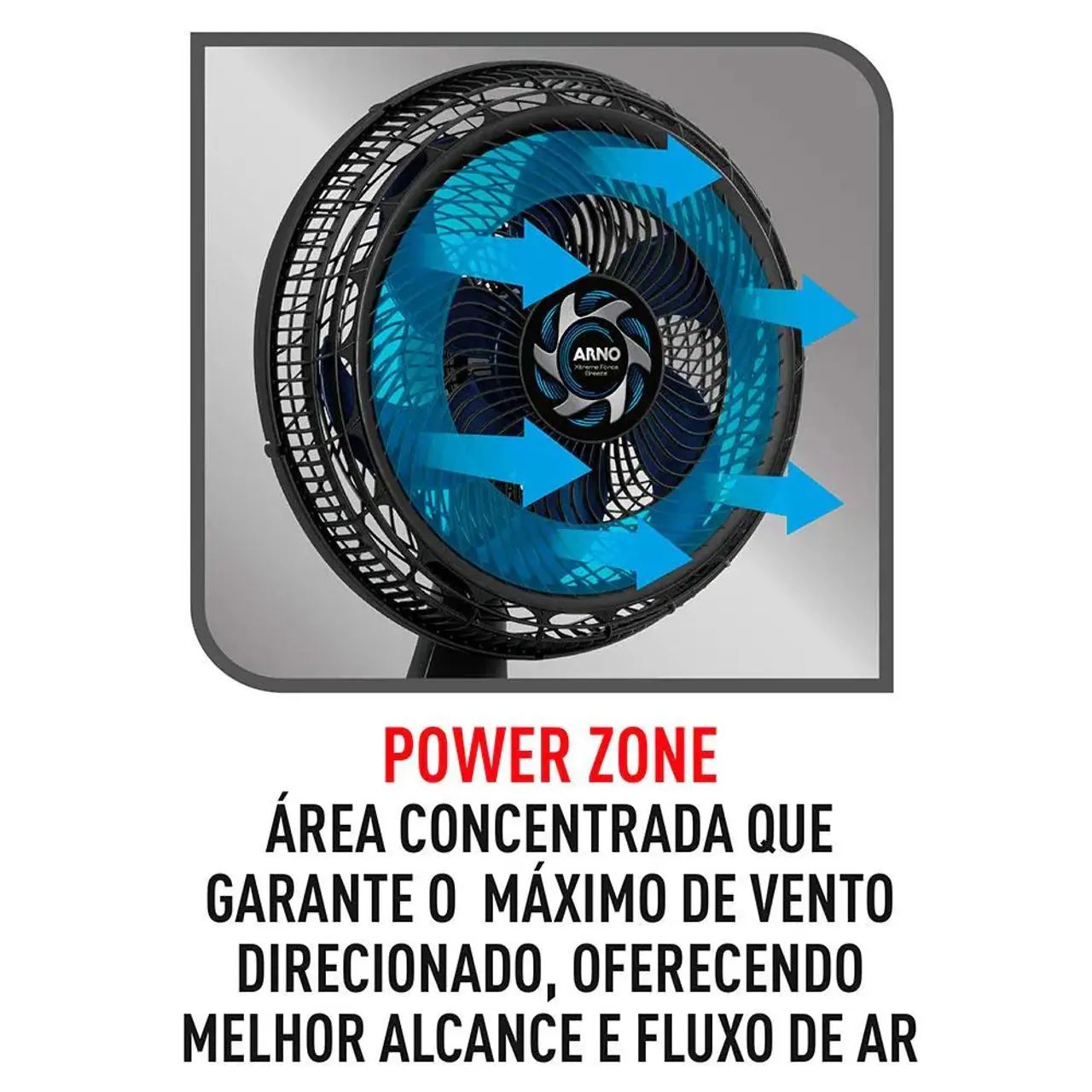 Ventilador Arno Extreme Force 50cm - Foto 4