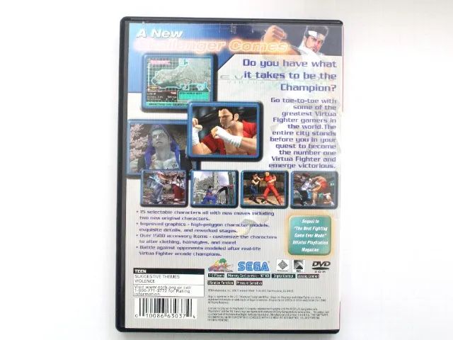 Virtua Fighter 4 Evolution para PlayStation 2 completo - Foto 3