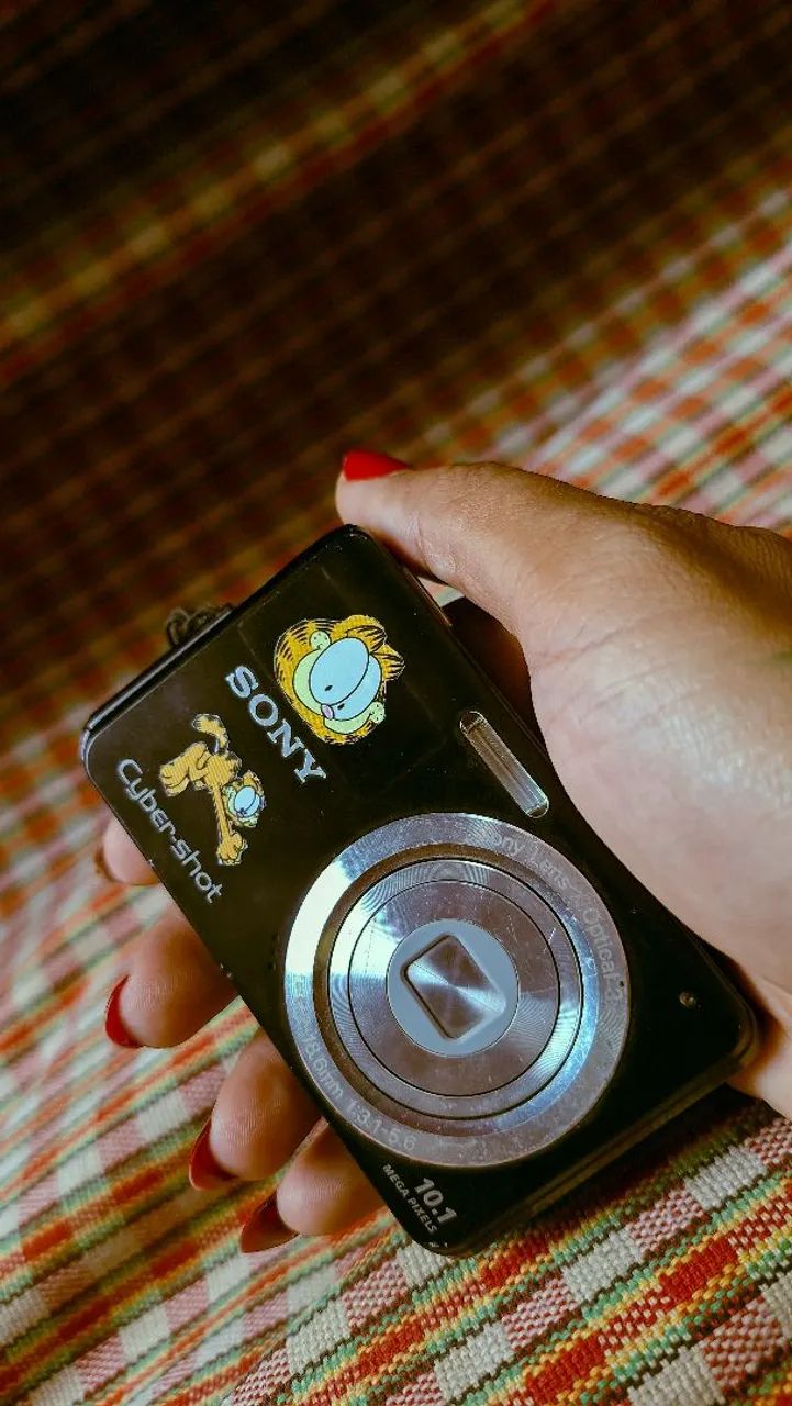 camera digital cybershot sony 10.1 megapixel com todos acessórios originais - Foto 2