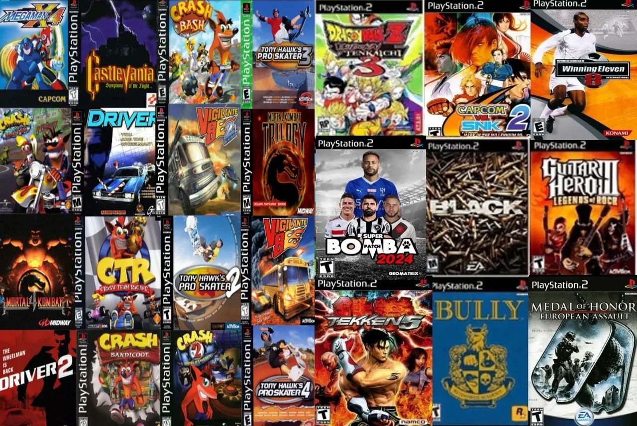 Cds pra PS1 E PS2 5 CADA PLAYSTATION 