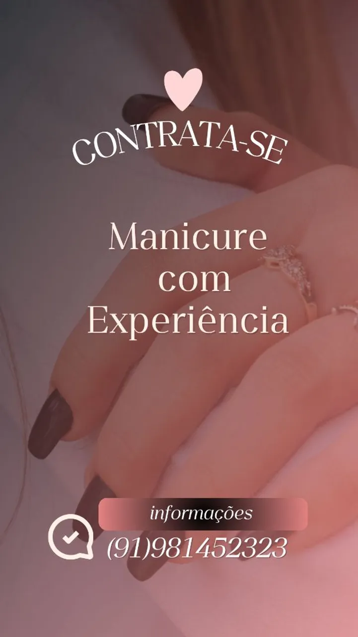 Contrata se manicure