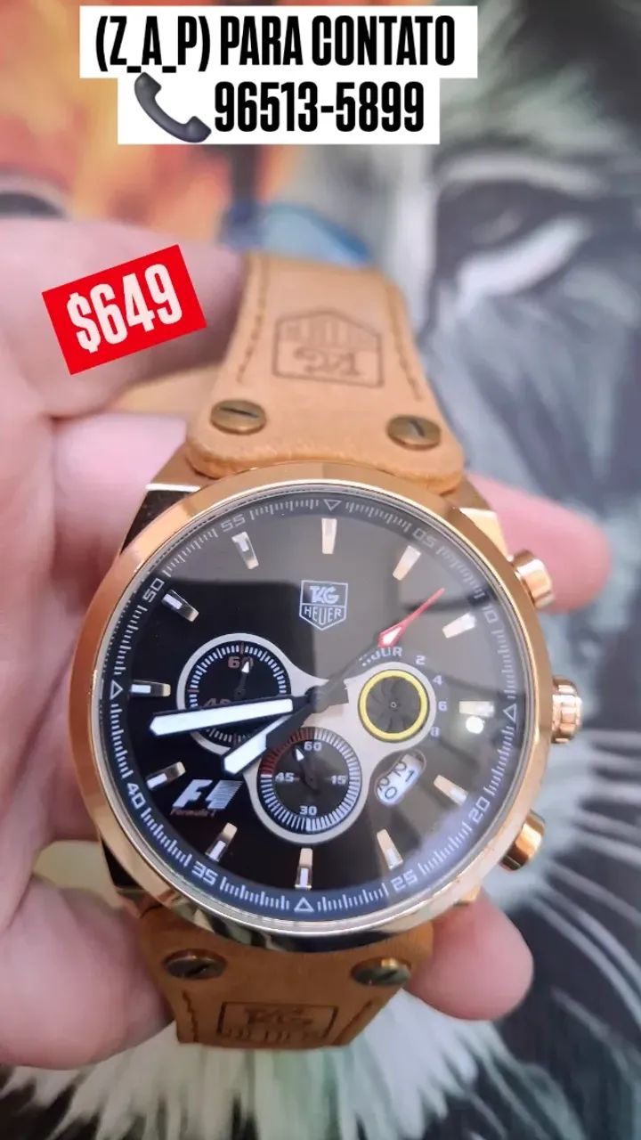 Relógio TAG HEUER F1 CARRERA MULTIFUNCIONAL Acessórios Centro