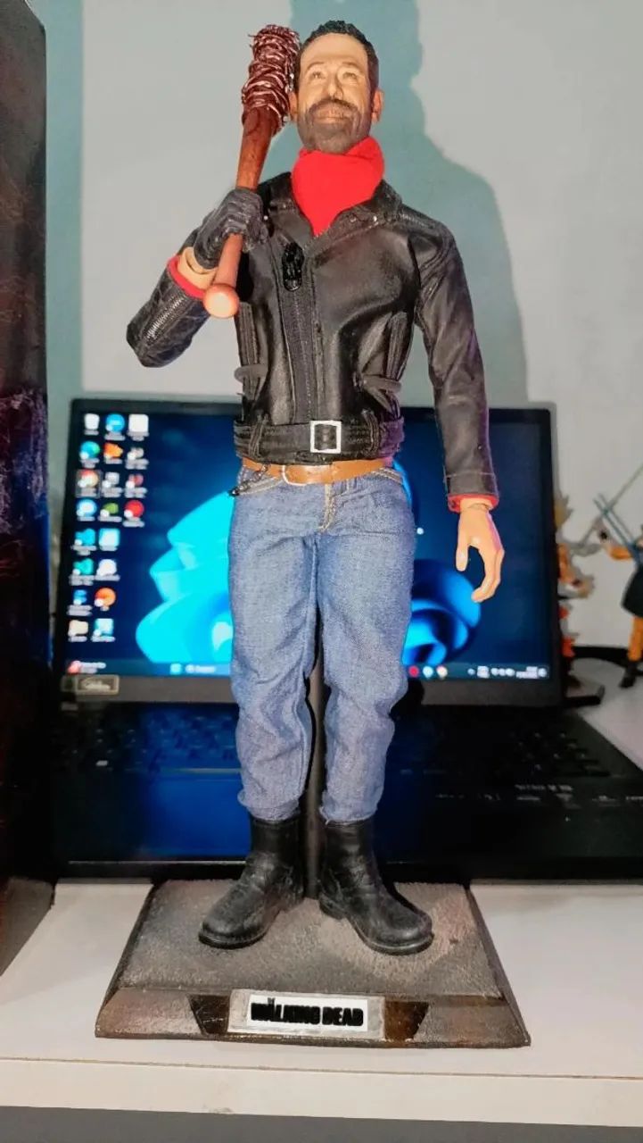 Action Figure Negan - The Walking Dead Feito a mão !  - Foto 2