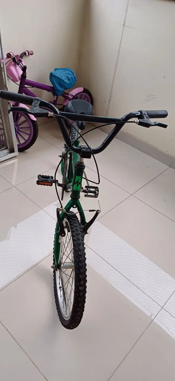Bicicleta Infantil Verde - Foto 4
