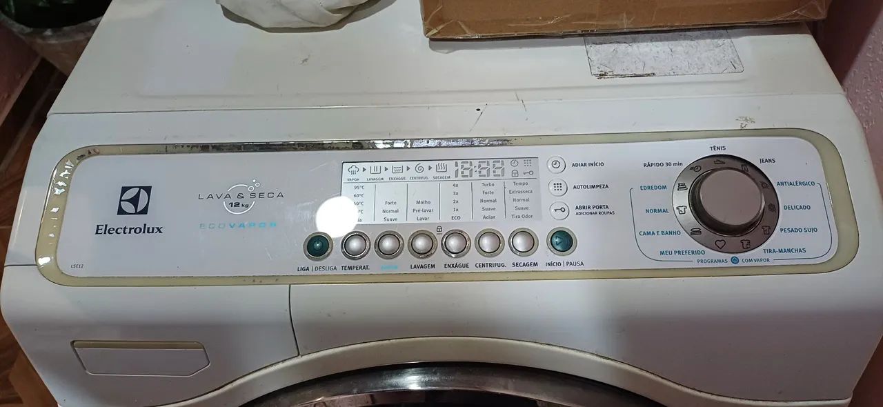 Lava e Seca Electrolux 12kg Ecovaros