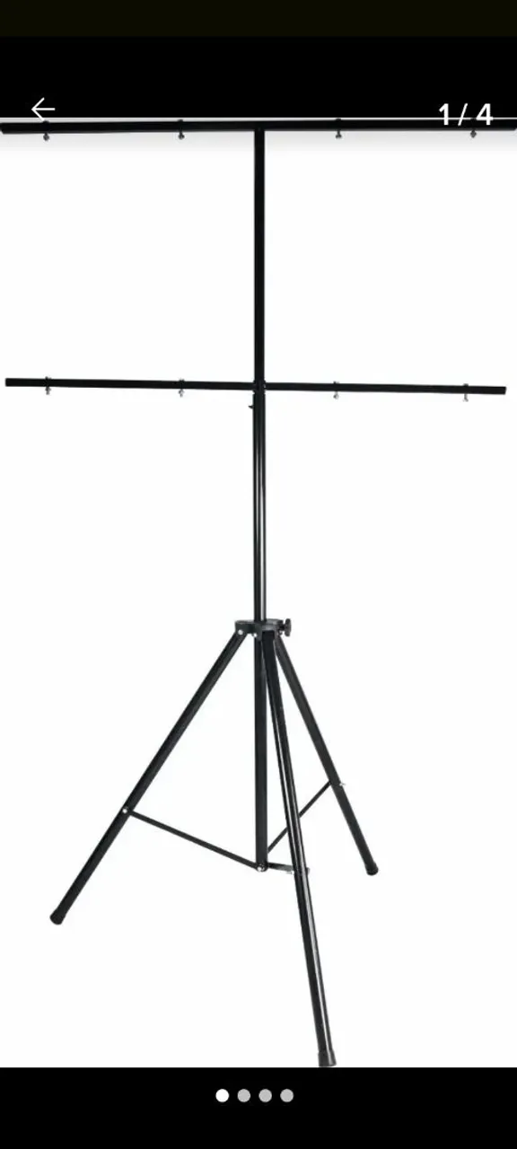 Pedestal para luminação de luzes para Dj