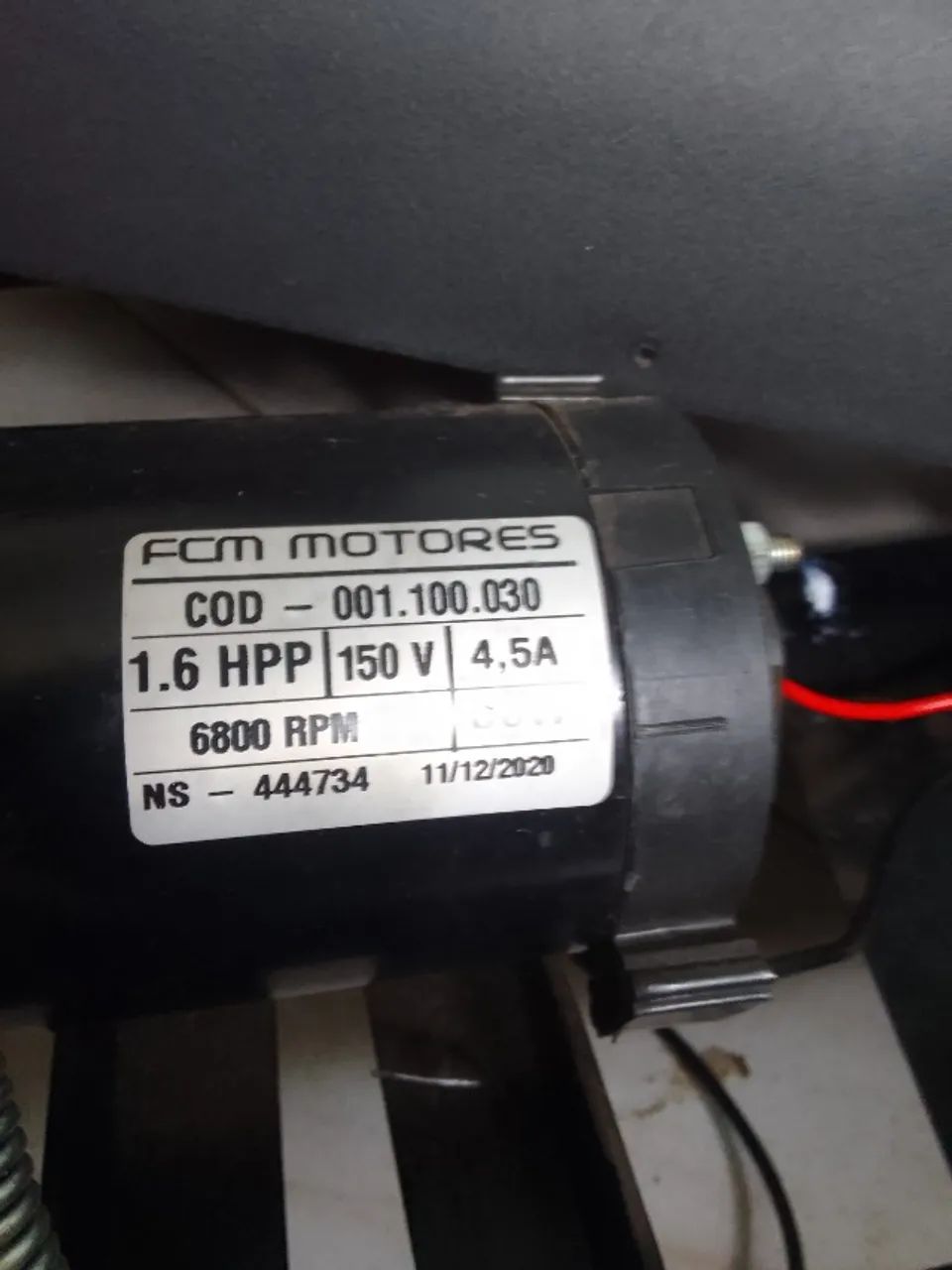  Motor  de esteira ergométrica marca Dream