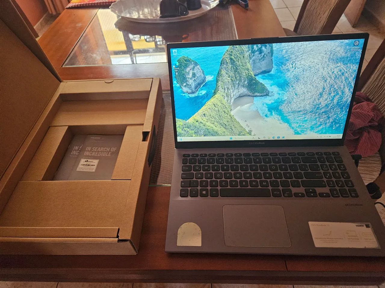 Notebook Asus i5, ssd.