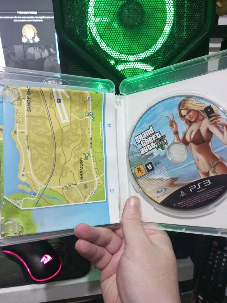 GTA 5 grand theft auto V jogo ps3 game Playstation 3 - Foto 3