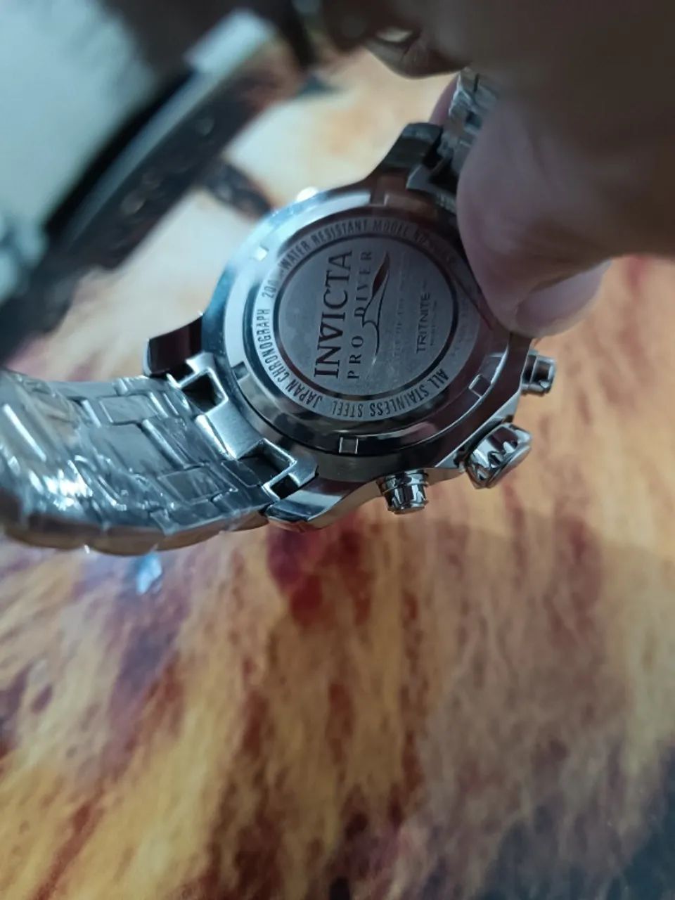 Relógio INVICTA PRATA MODELO Referência 0069 / PRO DIVER  - Foto 4