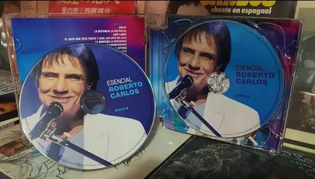 CD Duplo Esencial Roberto Carlos Espanha - Foto 2