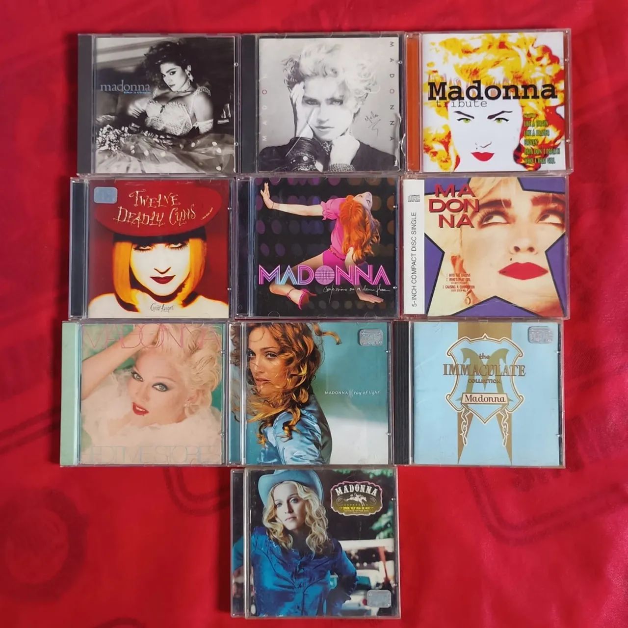 Combo Madonna (CDs originais)