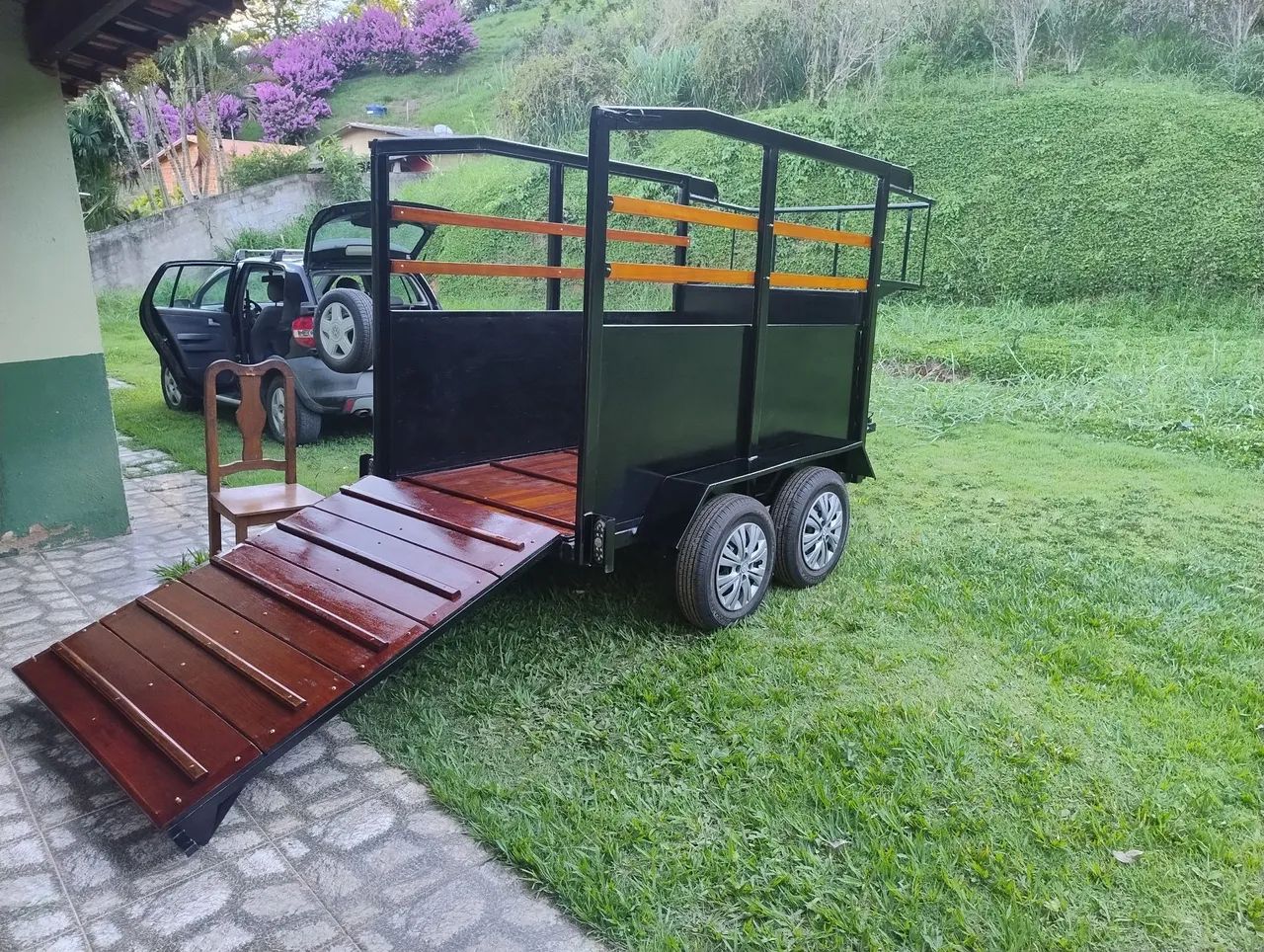 Carretinha para cavalo  - Foto 2